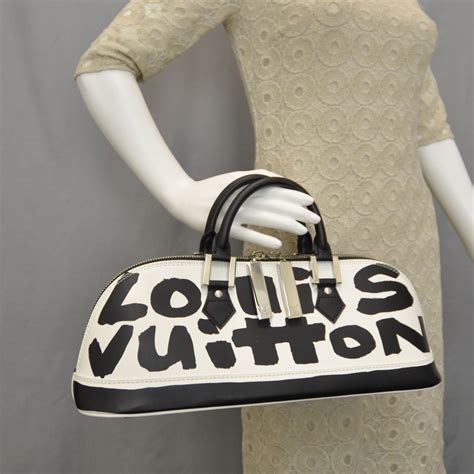 louis vuitton graffiti alma horizontal satchel handbag|Louis Vuitton .